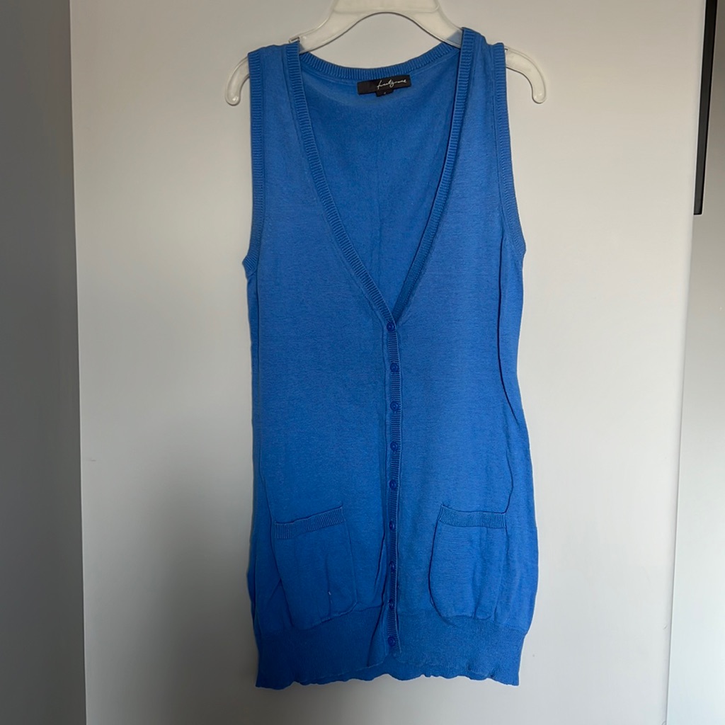 Light Button Down Vest